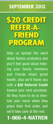 $20 Credit Refer-a-Friend Program